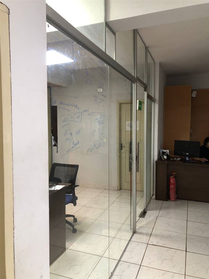 Recepción de la oficina de NODO